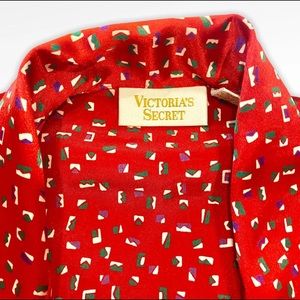 Vintage Victoria's Secret Satin Shirts S